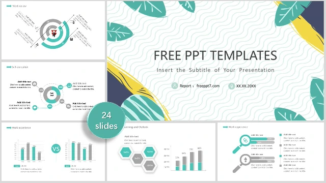 Free cartoon powerpoint templates and Google slides