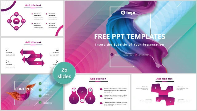 <b>Cool Ribbon Business PowerPoint Templates</b>