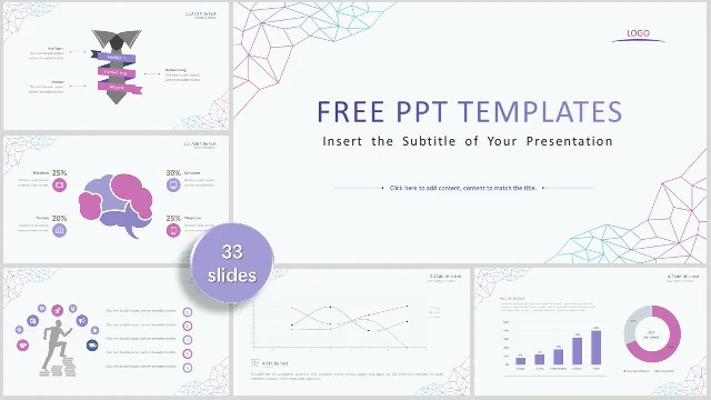 <b>Purple Gradient Style Business PowerPoint Templates</b>