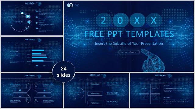 <b>Information Technology Theme PowerPoint Templates</b>