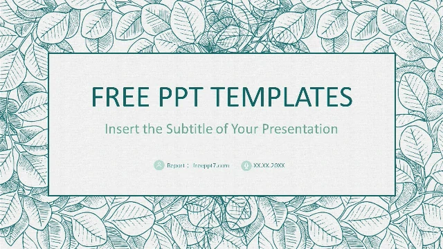 Fresh style Business Report PowerPoint Templates