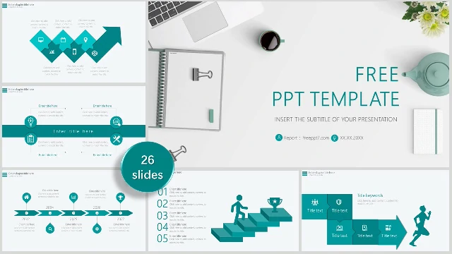 High-End Simple Business PowerPoint Templates