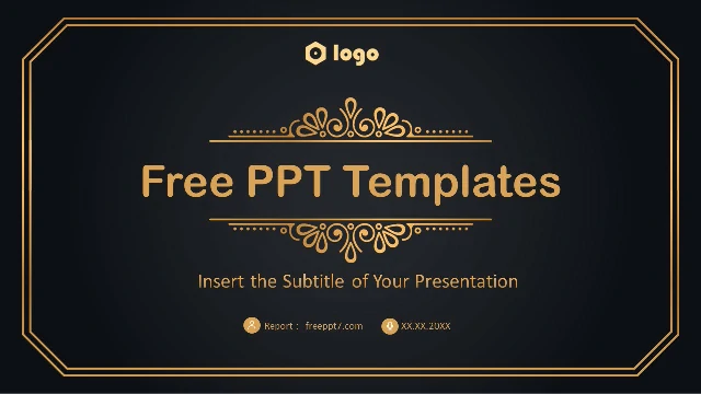 powerpoint presentation black background