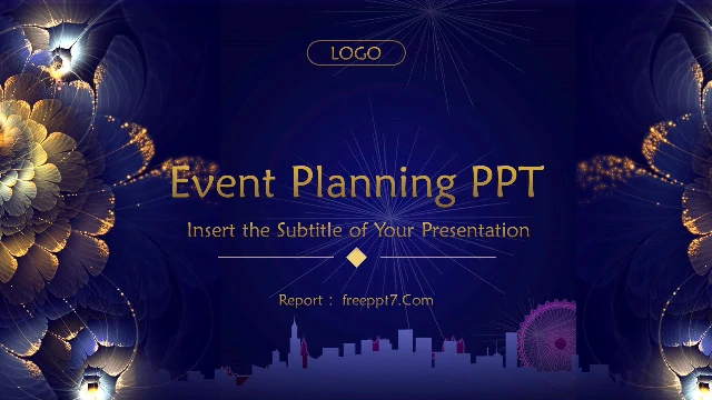 <b>Exquisite Event Planning Plan PPT Templates</b>