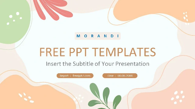 Morandi Color Business PowerPoint Templates