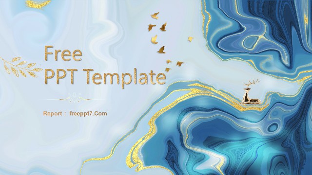 <b>Unique Gilt Style Business PowerPoint Templates</b>