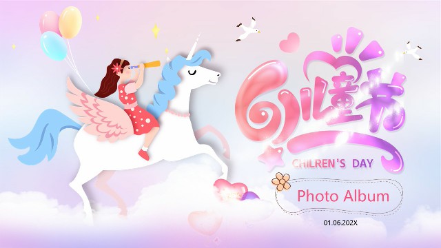 <strong>23-Page Cartoon-Style Children's Day PPT Template: Create C</strong>