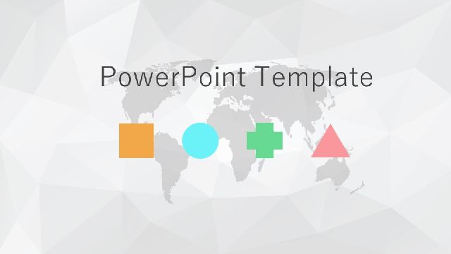 Sleek minimalist PowerPoint Template