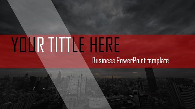 <b>Simple PowerPoint Template for business</b>