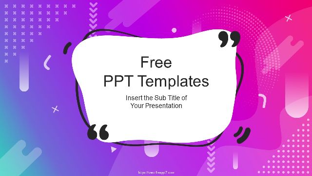 Abstract style modern business PowerPoint template