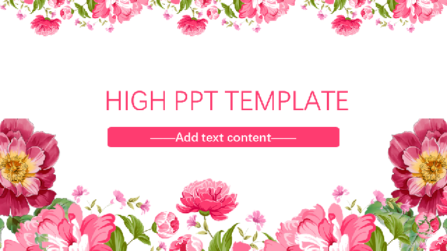 <b>High-end literary style PPT template</b>