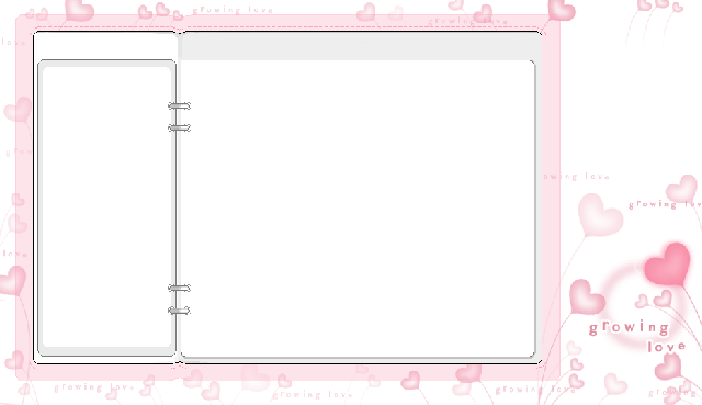 <b>Two love theme pink PPT background pictures</b>