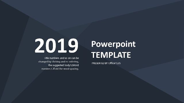 Business Report PowerPoint Template with Simple Style