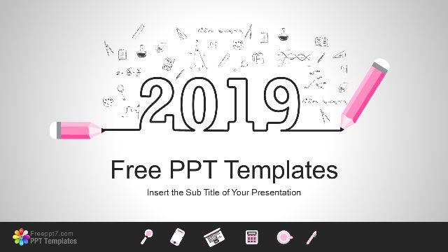 2019 Education Work Plan PowerPoint Template