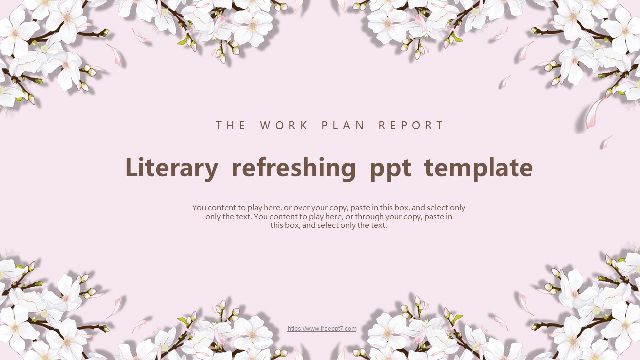 <b>Work plan business report PowerPoint templates</b>