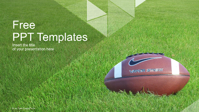 <b>American Football PowerPoint Templates</b>