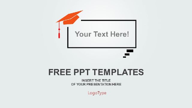 <b>Graduation Cap Background PowerPoint Templates</b>