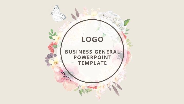 Art style business universal PowerPoint Templates