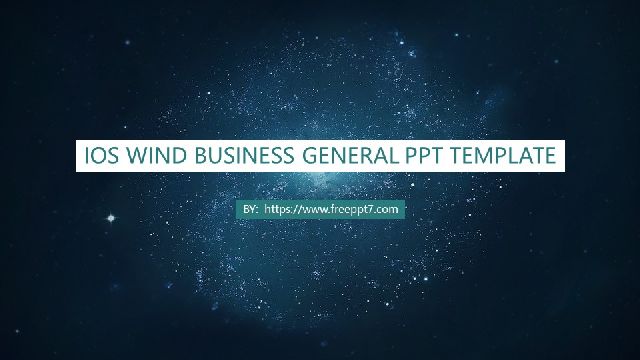 <b>Ios wind business general ppt templates</b>