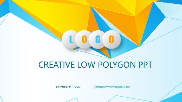 Creative Low Polygon PowerPoint T