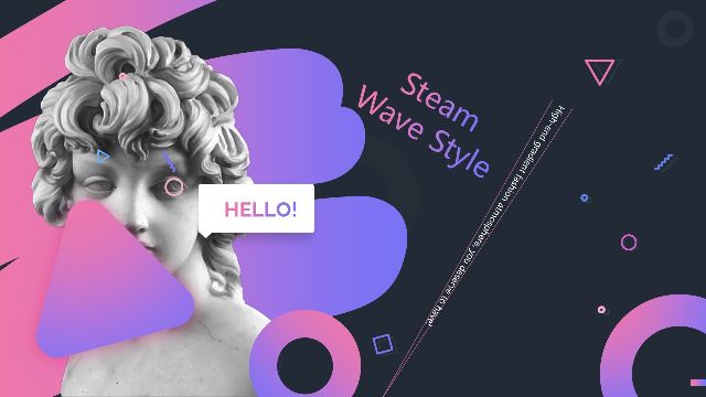 Fashion Art Style PowerPoint Templates