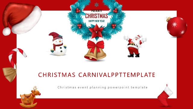 <b>Christmas event planning PowerPoint Templates</b>