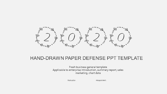 Creative Simple Hand Drawn PowerPoint Templates