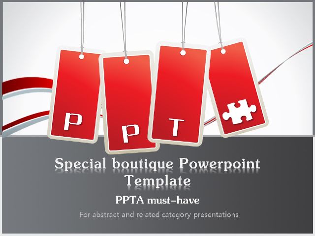 Abstract Style PowerPoint Animation Templates