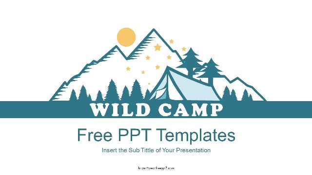 Camping Theme PowerPoint Templates