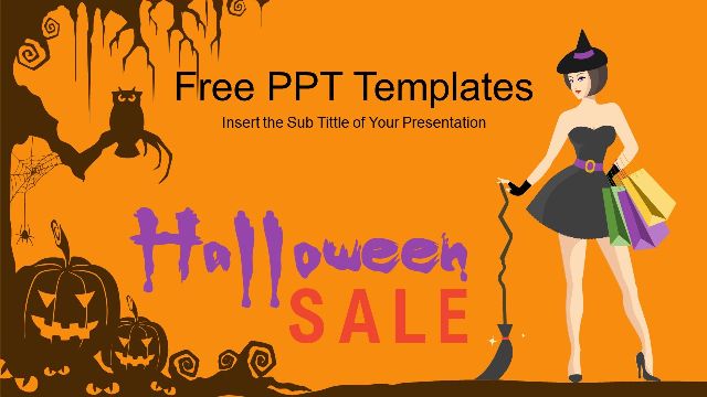 <b>Halloween Promotion PowerPoint Templates</b>