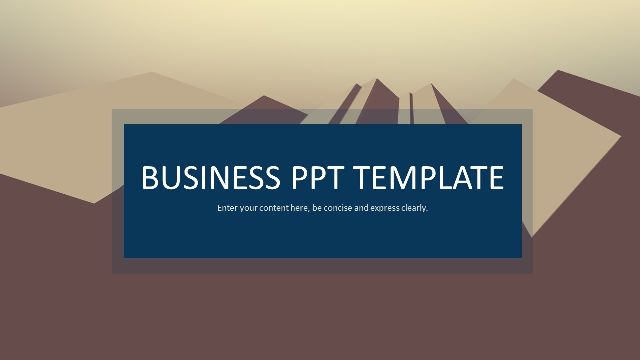 <b>Simple and fresh business PowerPoint Templates</b>