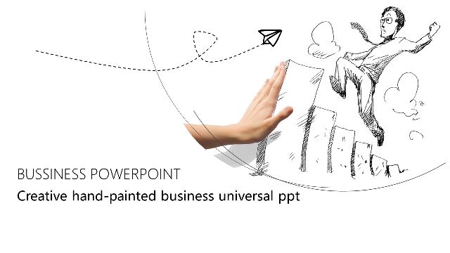 <b>Hand drawn business men PowerPoint Templates</b>