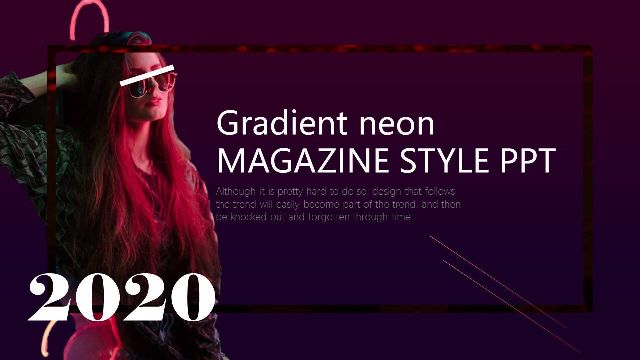 Popular Magazine Style PowerPoint Templates