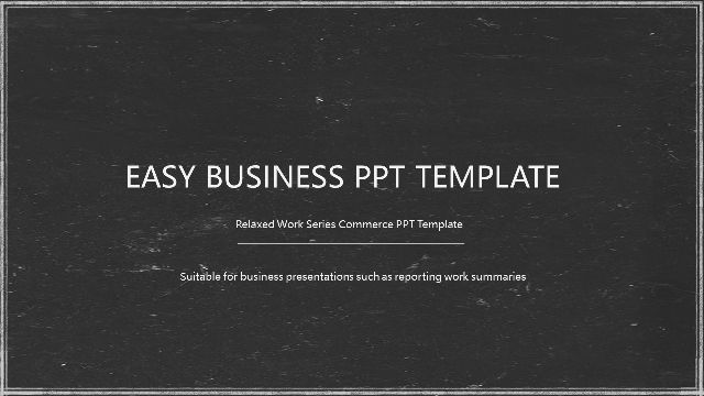 <b>Easy business PowerPoint Templates for free download</b>