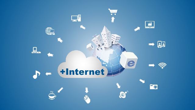 Blue Internet Technology PowerPoint Templates