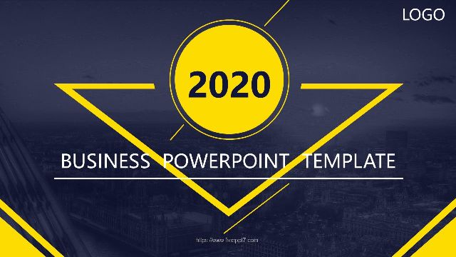 <b>Gray Yellow Flat Business PowerPoint Templates</b>