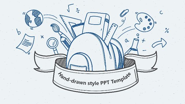 <b>Hand drawn education theme PowerPoint Templates</b>