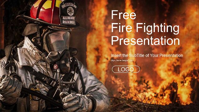 <b>Quality Fire Fighting PowerPoint Template</b>