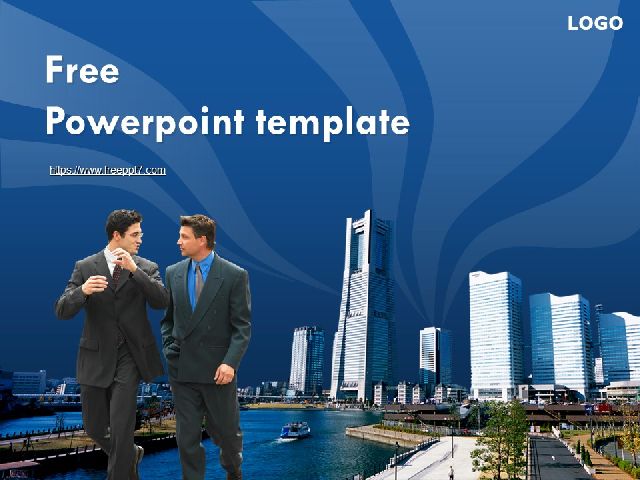<b>Business Men Blue PowerPoint Templates</b>