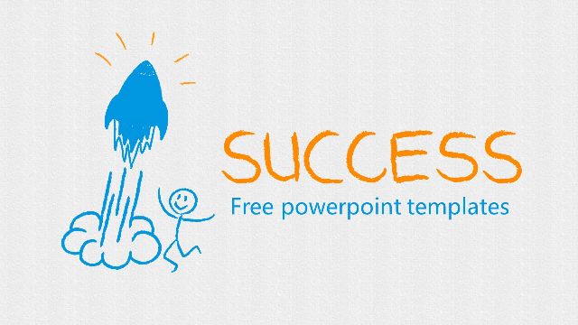 Take Off Rocket PowerPoint Templates