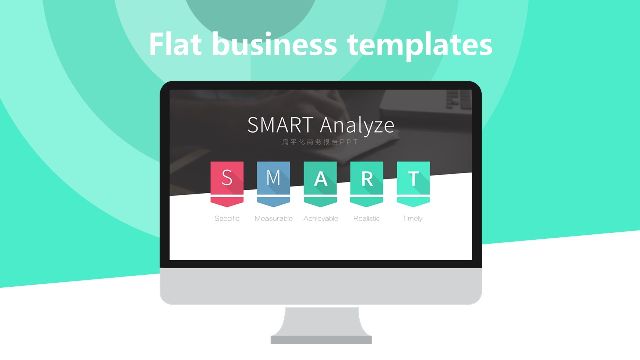 <b>Flat Modern Business PowerPoint Templates</b>