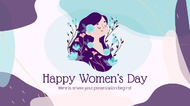 Free Women's Day PowerPoint Templ