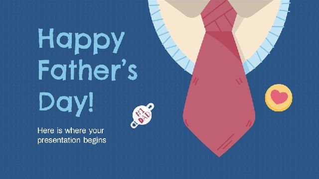 <b>Happy Father's Day PowerPoint Templates</b>