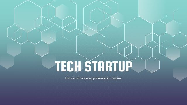 <b>Tech Startup Theme PowerPoint Templates</b>