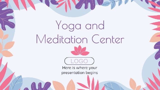 <b>Yoga Meditation PowerPoint Templates</b>