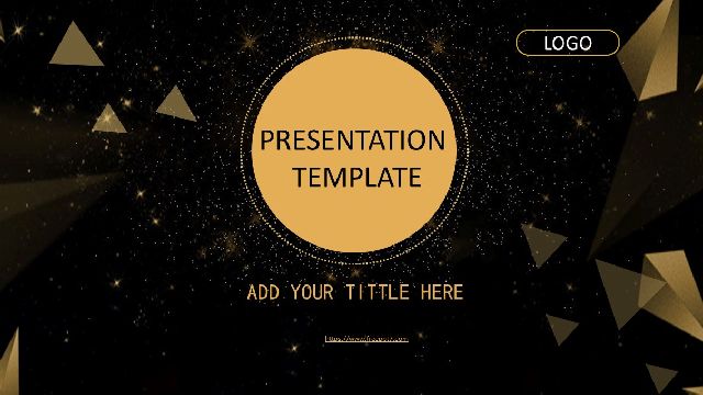 <b>Black Gold Business PowerPoint Templates</b>