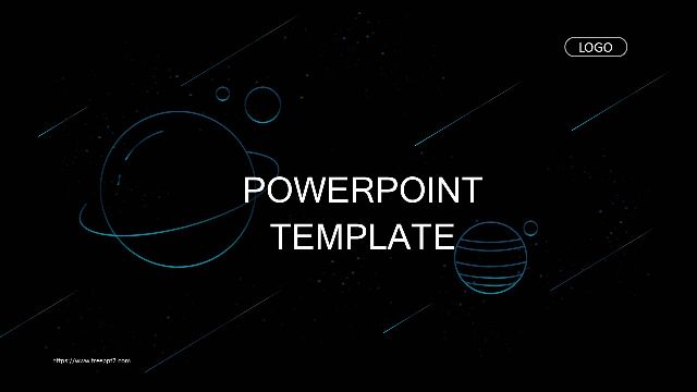 Dynamic Meteor PowerPoint Templates