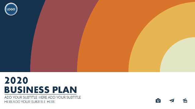 <b>Multicolor Business Plan PowerPoint Templates</b>