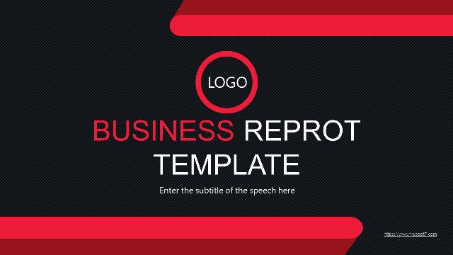 <b>Black red simple business PowerPoint Templates</b>
