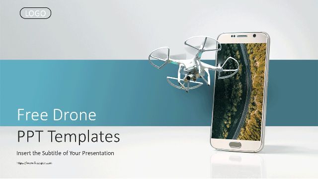 Mobile drones PowerPoint templates